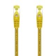 AISENS Cable De Red Latiguillo RJ45 LSZH Cat.7 600 MHz S/FTP PIMF AWG26, Amarillo, 0.5 m - A146-0473